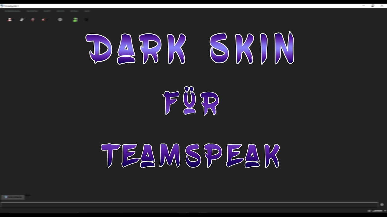 teamspeak dark skin